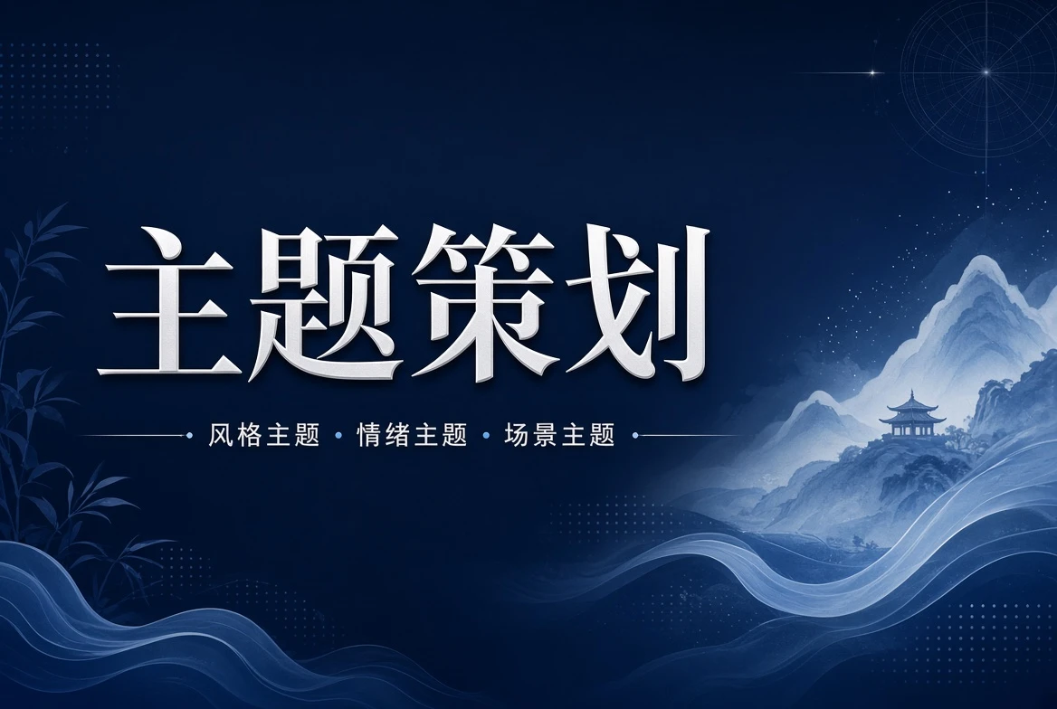 17C主题栏风格与场景创意图